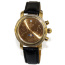 Watch chronograph "Lunar" with a golden dial - Watch chronograph "Lunar" with a golden dial