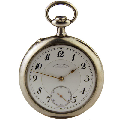 Pocket watch "LANGE &amp; SÖHNE" silver 